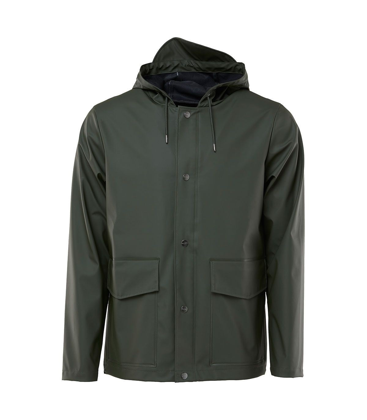 rains-short-hooded-coat-groen-1