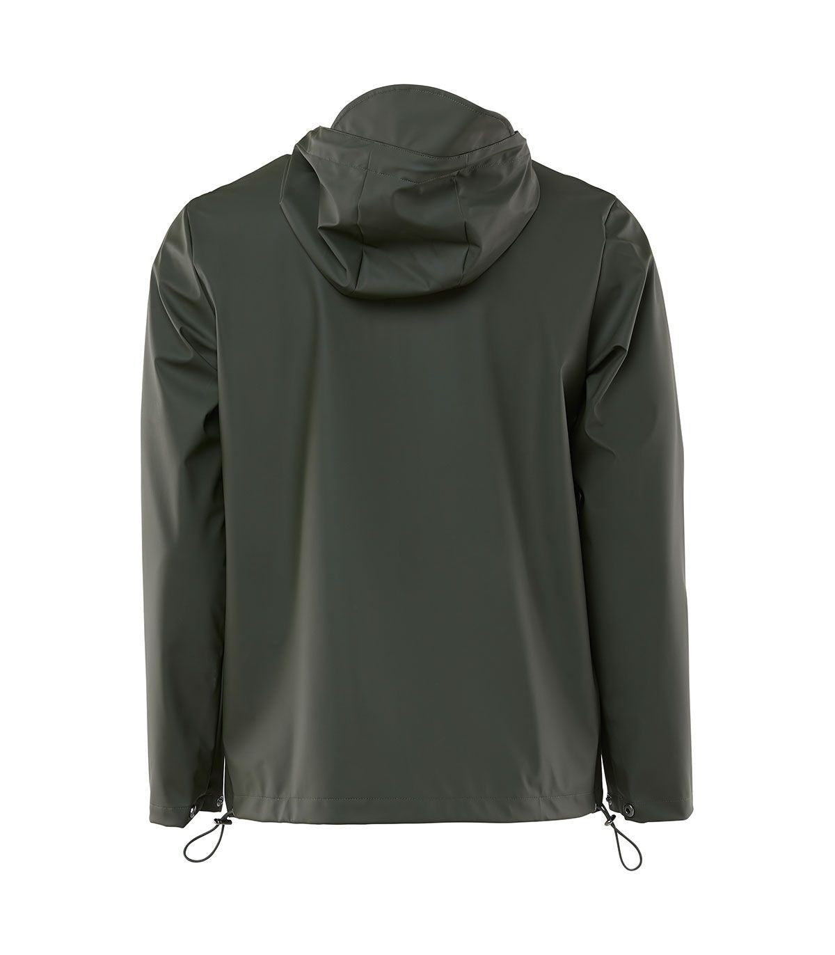 rains-short-hooded-coat-groen-2