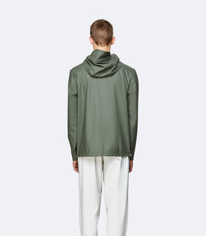 rains-short-hooded-coat-olive