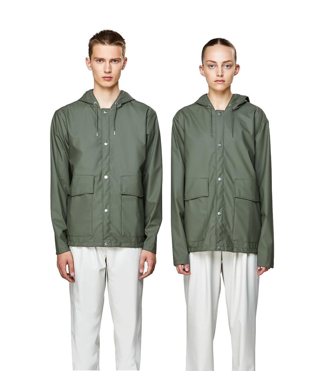 rains-short-hooded-coat-olive