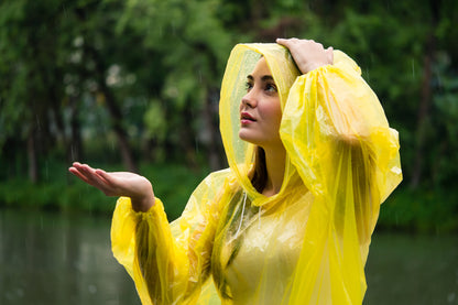 Sfeerfoto regenkleding-top