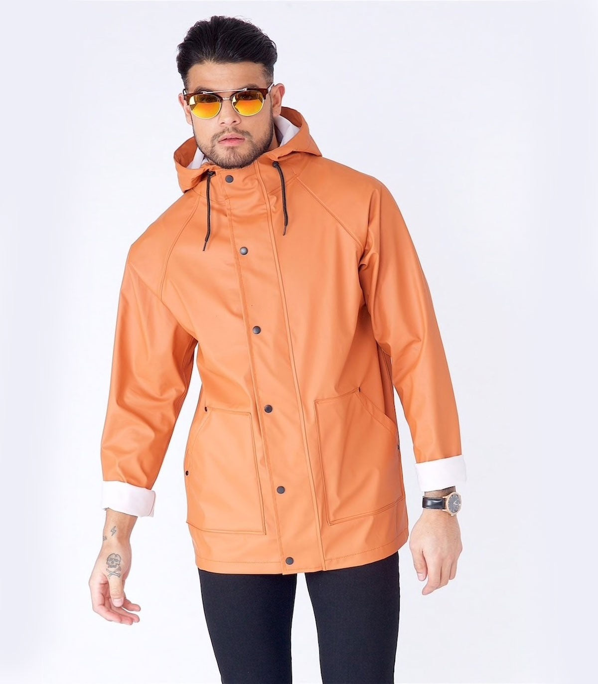 waterproof-hooded-jacket-rust